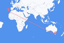 Flights from Hobart, Australia to Vila Baleira, Portugal