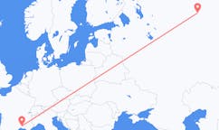 Flights from Syktyvkar, Russia to Nîmes, France