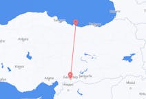Flights from Gaziantep to Ordu