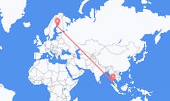 Flyreiser fra Phuket City, Thailand til Karleby, Finland