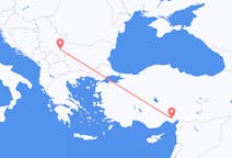Flyg från Niš, Serbien till Adana, Turkiet