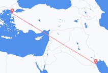 Fly fra Kuwait City til Canakkale