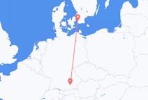 Flyreiser fra Malmö, til München