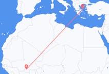 Flights from Bobo-Dioulasso, Burkina Faso to Skyros, Greece