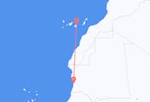 Vluchten van Nouakchott naar Las Palmas