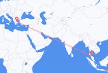 Voli dalla città di Hat Yai per Sciato