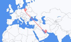 Flyreiser fra Abu Dhabi, til Radom
