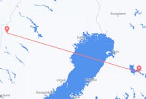 Fly fra Kajaani til Hemavan