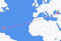 Flights from Saint Kitts to Amasya