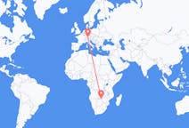 Flyreiser fra Victoria Falls, Zimbabwe til Memmingen, Tyskland