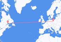 Flights from from Sept-Îles to Poznan