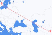 Flyreiser fra Mazar-e Sharif, Afghanistan til Växjö, Sverige