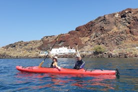 Santorini Sea Kayak - South Discovery, Pequeno Grupo incl. Cavernas do mar e piquenique