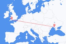 Flights from Kherson, Ukraine to Exeter, the United Kingdom