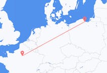 Flights from from Paris to Gdansk