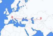 Flights from Turkistan to Turin
