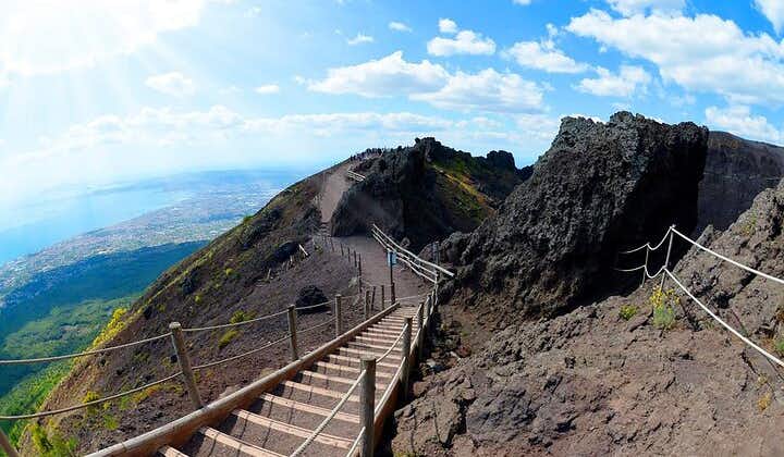 Tour Mount Vesuvius with Entry Tickets and Round Trip Transfer Included