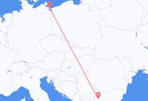 Loty z Heringsdorf, Niemcy do Sofii, Bułgaria