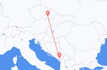 Flüge von Brünn, Tschechien nach Podgorica, Montenegro