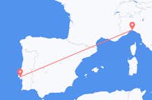 Flyreiser fra Genova, til Lisboa