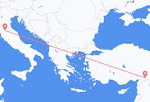 出发地 意大利佛罗伦萨目的地 土耳其加濟安泰普的航班