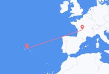 Vluchten van Limoges, Frankrijk naar Terceira, Portugal