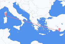 Fly fra Gazipaşa til Figari
