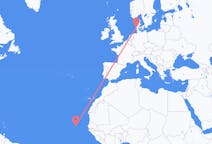 Flights from Praia, Cape Verde to Esbjerg, Denmark