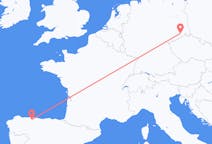 Flyreiser fra Asturias, Spania til Dresden, Tyskland