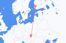 Flyg från Budapest till Åbo