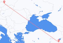 Fly fra Ostrava til Şırnak