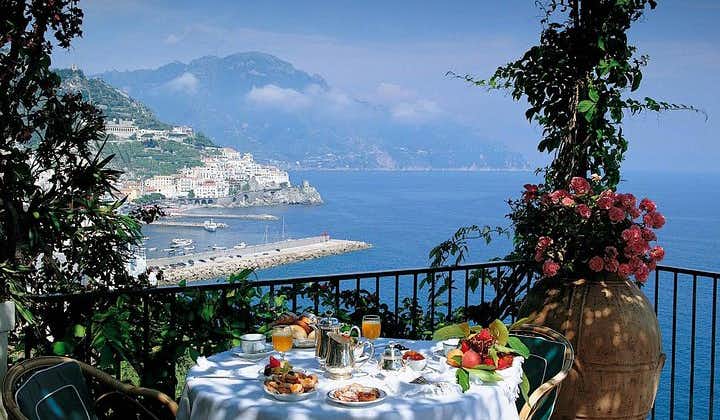 Private Amalfi Coast By Car And By Boat Day Trip