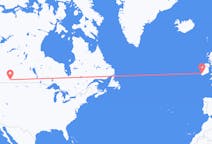 出发地 加拿大梅迪辛哈特目的地 爱尔兰Killorglin的航班