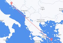 クロアチアのから スプリト、ギリシャのへ ミコノス島フライト