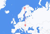 Flights from Gällivare, Sweden to Oradea, Romania