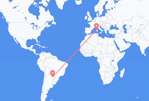 Flyreiser fra Asunción, Paraguay til Alghero, Italia