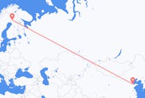 중국발 둥잉, 핀란드행 로바니에미 항공편