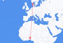 Flyreiser fra Lagos, Nigeria til Westerland, Tyskland