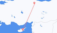 Vluchten van Tokat, Turkije naar Larnaca, Cyprus