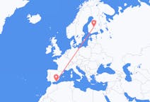Flights from Almería, Spain to Jyväskylä, Finland