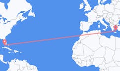 Flyreiser fra Key West, til Santorini