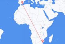 Vluchten van Maputo naar Almeria