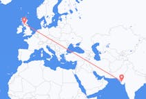 Flyrejser fra Kandla, Indien til Glasgow, Skotland