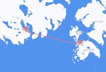 Flyreiser fra Tasiilaq, Grønland til Kulusuk, Grønland