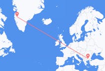 Flyrejser fra Plovdiv, Bulgarien til Kangerlussuaq, Grønland