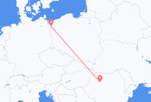 Flights from Szczecin in Poland to Cluj-Napoca in Romania