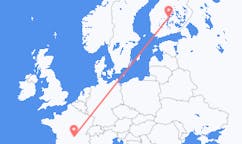 Flyg från Clermont-Ferrand till Jyväskylä