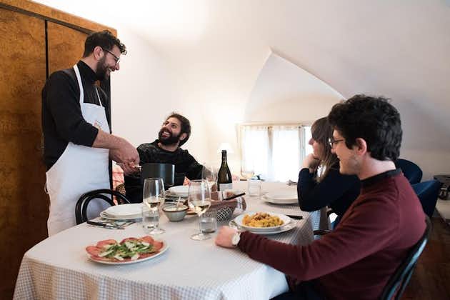 Privat matlagingskurs i et Cesarinas hjem i Rignano Flaminio