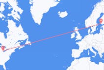Flyrejser fra Windsor, Canada til Turku, Finland