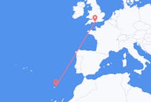 Flights from Bournemouth, the United Kingdom to Vila Baleira, Portugal